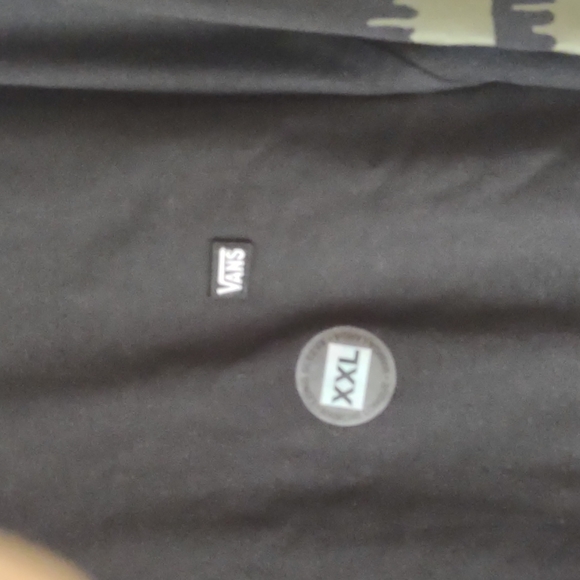 VANS MENS XXL TEE NWT Black/Green - Picture 5 of 9